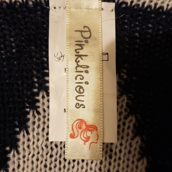 Navy and white cardigan - Picture 4 of 7